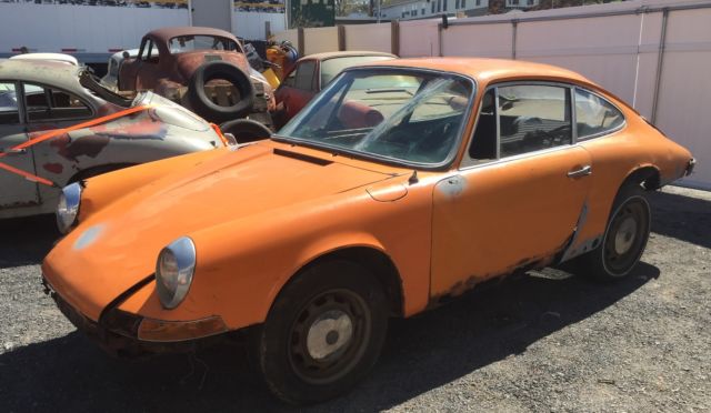 1968 porsche 912 bahama yellow ---no reserve