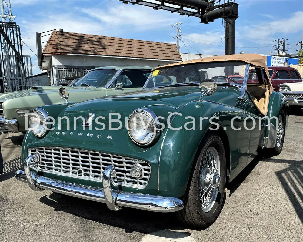 1960 triumph tr3 tr3a roadster
