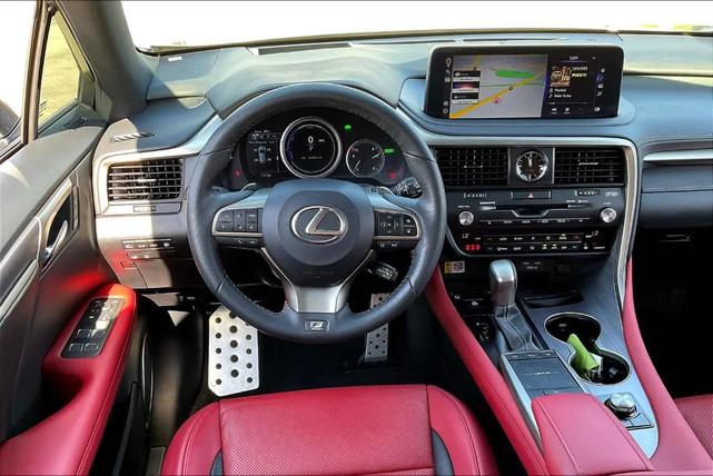 2022 lexus rx 450h f sport handling
