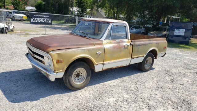 1968 chevrolet c-10 50th anniversary c10 truck short bed patina "no reserve"