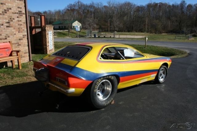 1972 ford pinto nostagic funny car race car drag car roller