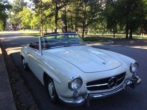 1960 mercedes 190 sl convertible