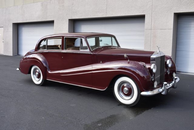 1956 rolls royce silver wraith touring limousine 1 burgundy touring limousine a