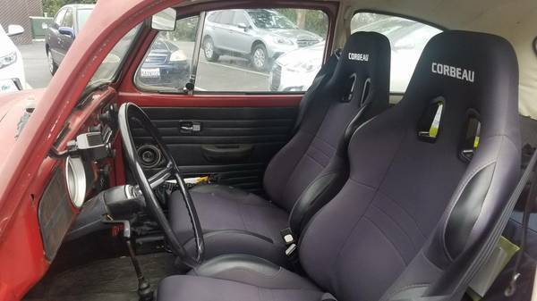 1970 volkswagen beetle original red