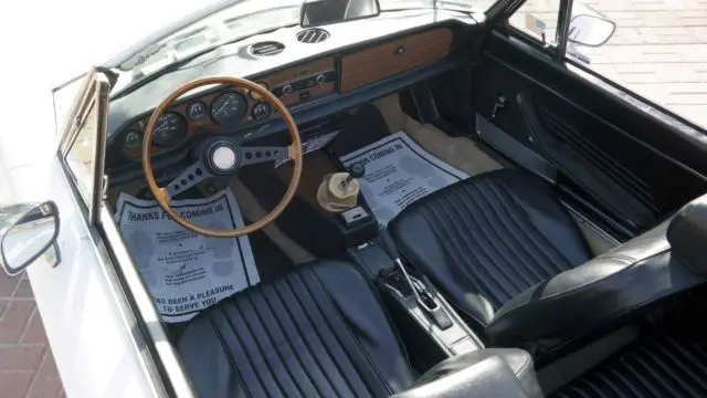 1977 fiat 124 sport spider 1800 ____ clean title____ride & drive ____no reserve