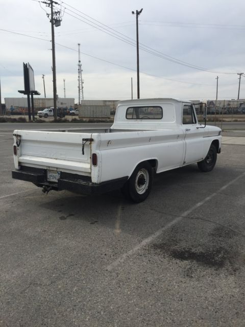 1964 gmc 2500 3/4 ton lwb sbw long bed small back window 305e v6 sm 420 c10 c-10