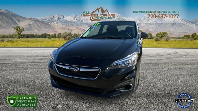 2017 subaru impreza 2.0i