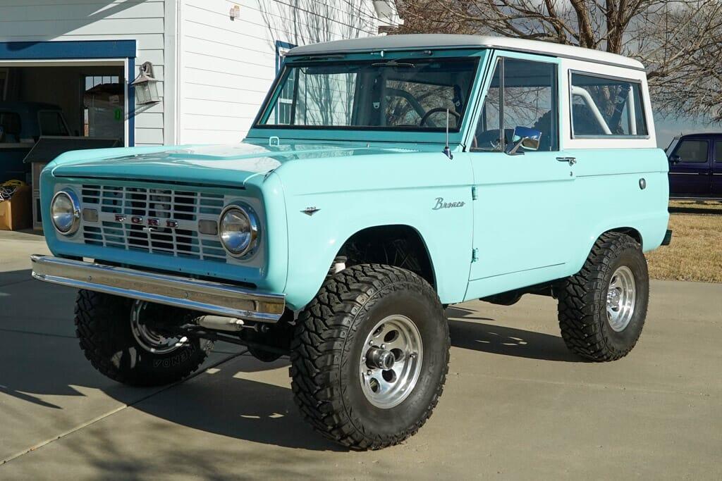 1966 ford bronco 302 crate from blue print engines