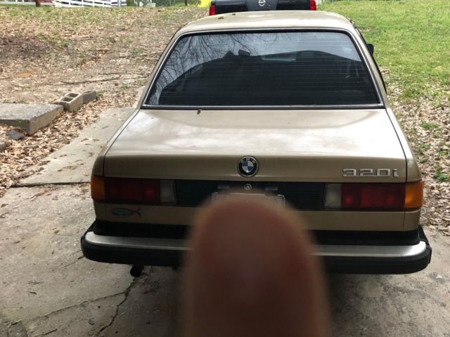 1982 bmw 320i e21 cashmere metallic (gold) rebuilt m10 engine