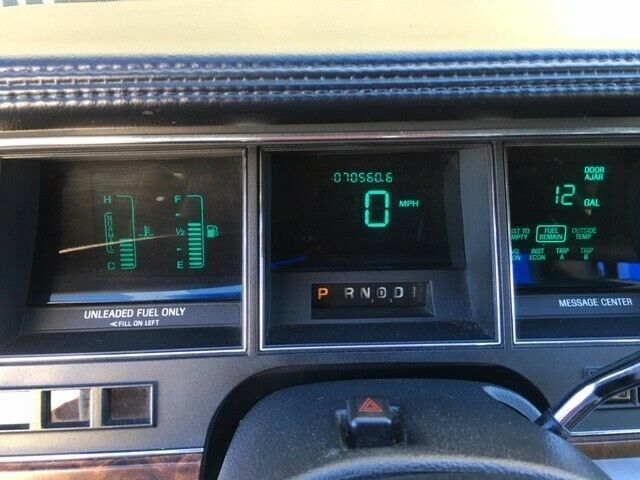 1992 lincoln town car signature 70500 original miles 1 owner