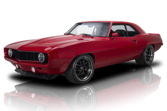 1969 chevrolet camaro 1101 miles redline red hardtop 6.2l supercharged lsa v8 6