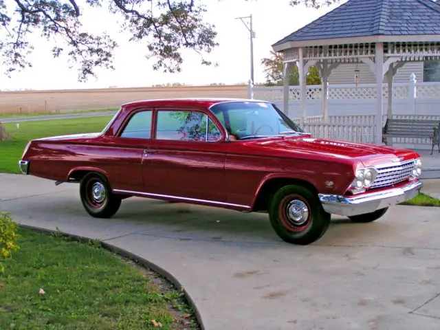 1962 chevrolet chevy biscayne 409/409 sedan; 2 door - not a clone