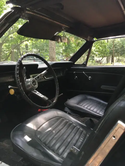 ford mustang red convertible 1964 1/2 for parts or restoration