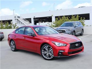 2024 Infiniti Q50 sensory