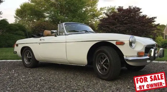 1974 mg mgb classic convertible rebuilt 4 cylinder 4-speed rwd leather pa c84251