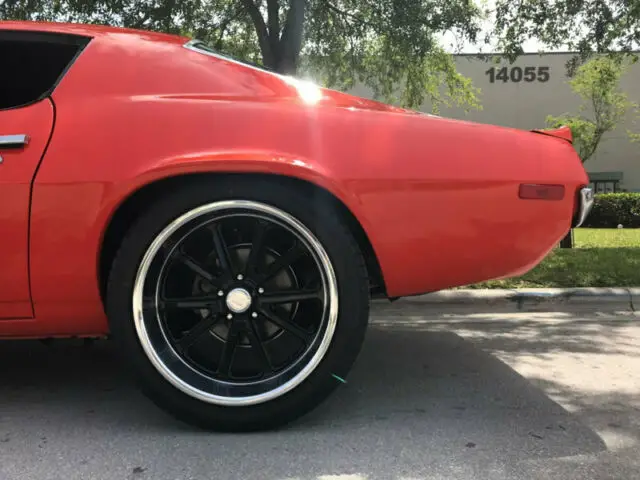 orange chevrolet camaro with 0 miles available now!
