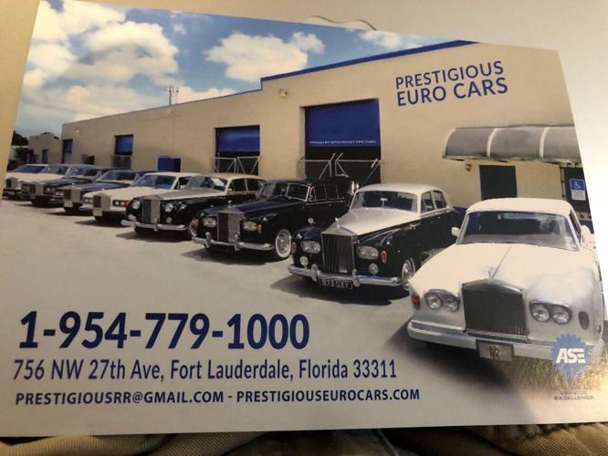 1961 rolls-royce phantom in fort lauderdale, florida