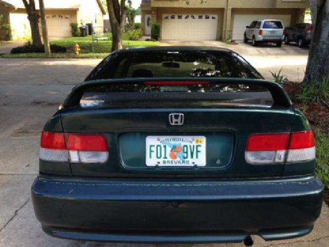 99 honda civic ex for sale - cold a/c auto - 189k miles - 31mpg in titusville, fl