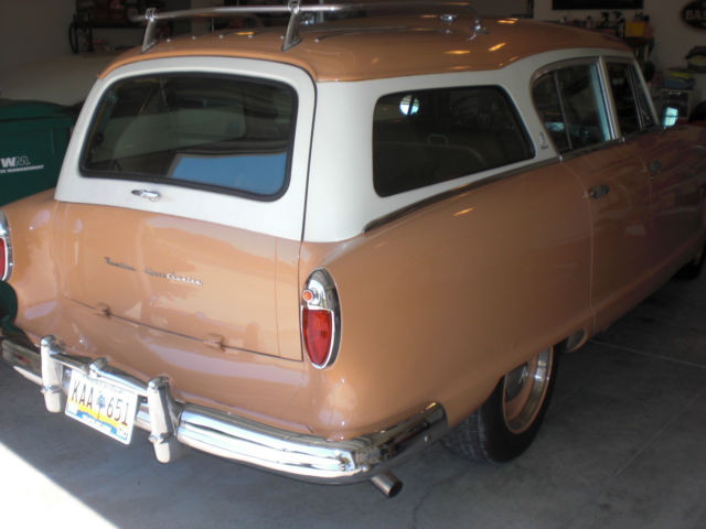 1955 nash rambler custom cross country wagon. farina designed. from arizona