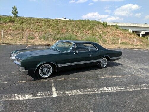 1966 oldsmobile starfire 100000 miles green
