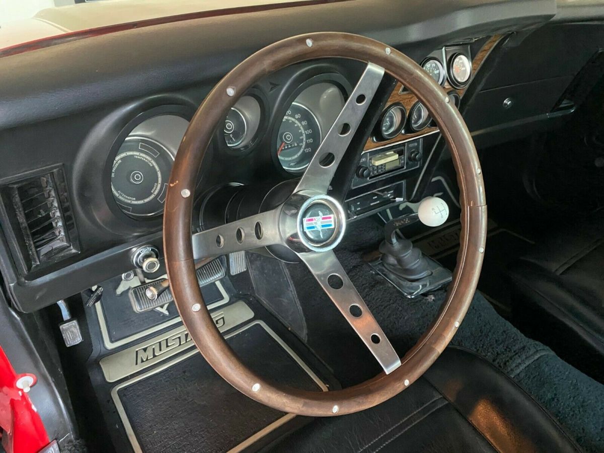 1971 ford mustang fastback 351c 4 speed ( mach 1 clone )
