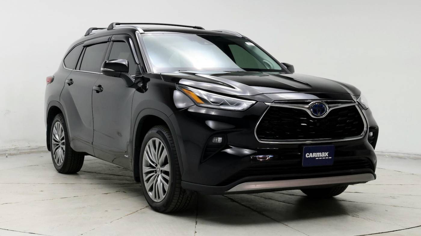 used 2022 toyota highlander hybrid platinum $46,998great deal 45,812 mi. location: denver