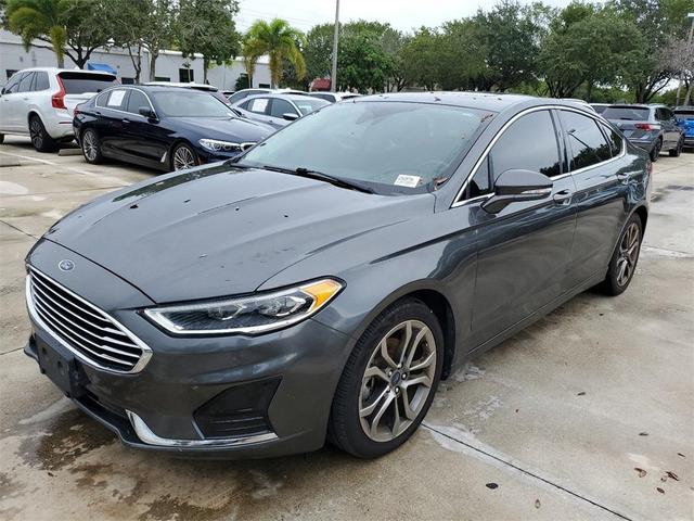2019 ford fusion sel