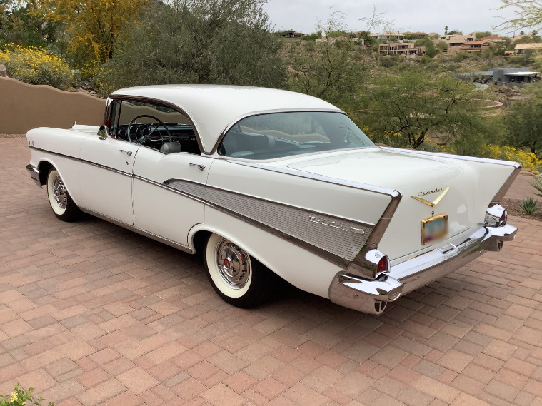 1957 chevrolet bel air 4-door hardtop sport sedan