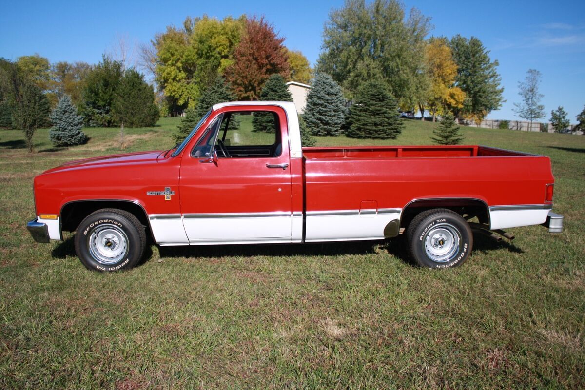 1984 chevrolet c10 scottsdale long box squarebody sequoia special low miles