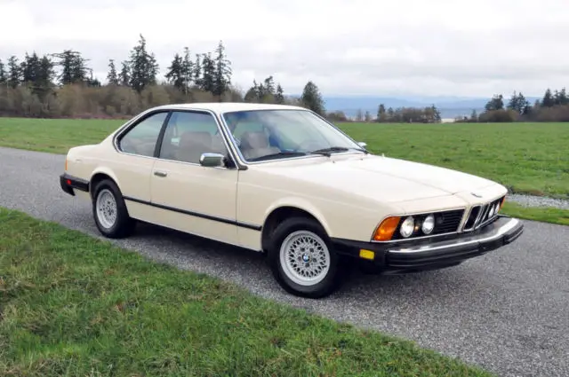1980 bmw 633csi coupe - investment quality - low miles - classic "shark nose"!