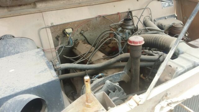 original 4-cylinder gasoline engine and transmission with transfer case