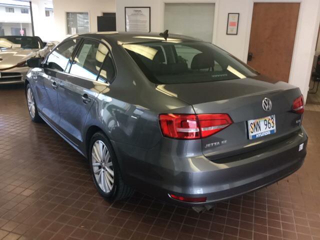2015 volkswagen jetta se pzev se pzev 4dr sedan 6a for sale in kaneohe, hawaii
