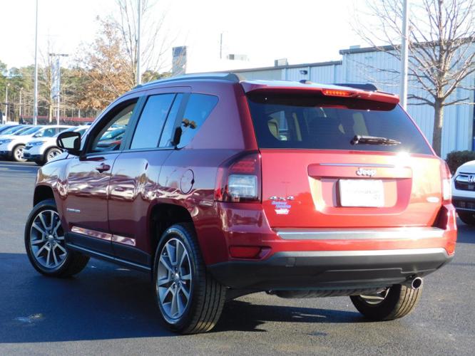 used 2017 jeep compass 4wd latitude greenville, nc 27834 for sale in greenville, north carolina