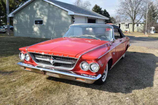 1963 chrysler 300 convertible one owner nice selling no reserve!