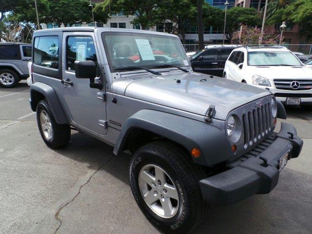 2013 jeep wrangler sport 4x4 sport 2dr suv for sale in honolulu, hawaii