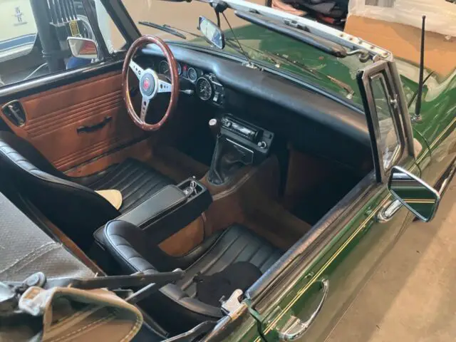 fully restored mg midget convertible, 4 cyl. w/ 4 spd. and 80k miles