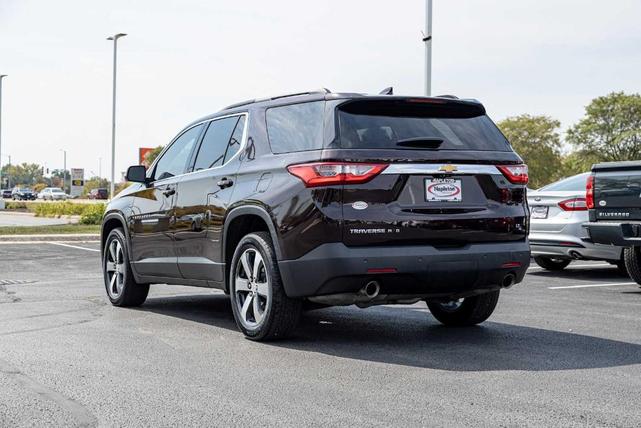 2021 chevrolet traverse lt leather