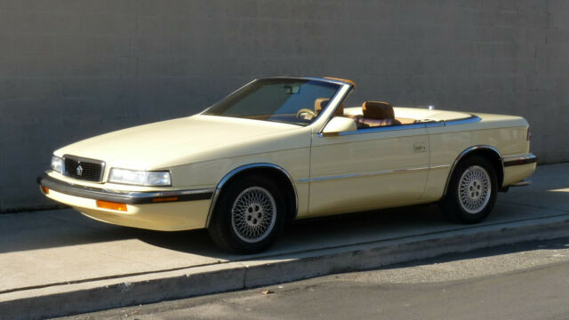 1989 chrysler maserati tc. extremely clean convertible ...charity donation