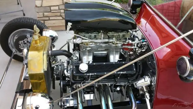 1923 ford model t convertible, 327ci dual quad v8, 3-speed automatic trans rwd