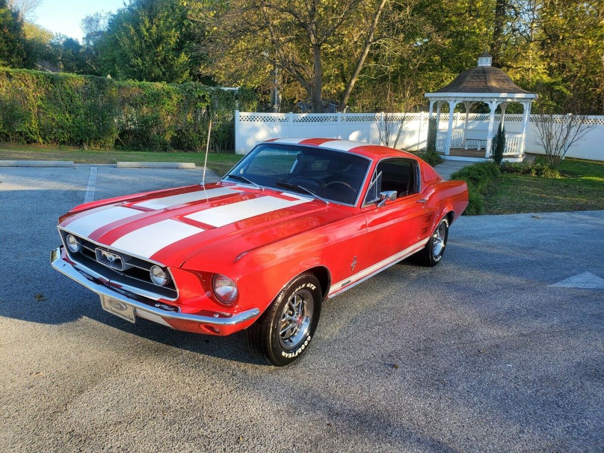 1967 ford mustang gt fastback - 289 h.o
