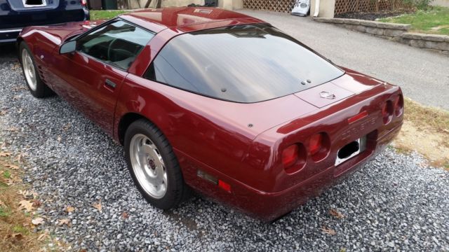 1993 chevrolet corvette 40th anniversary edition - no reserve
