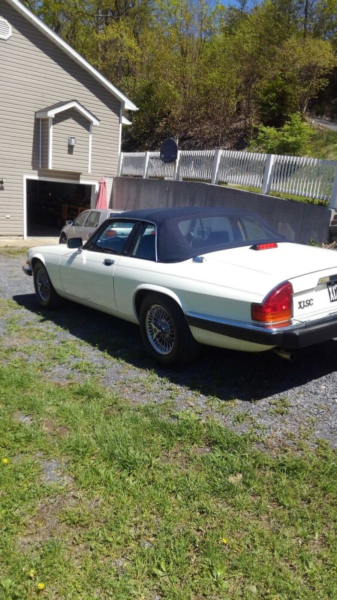 1988 jaguar xjs coupe white rwd automatic he