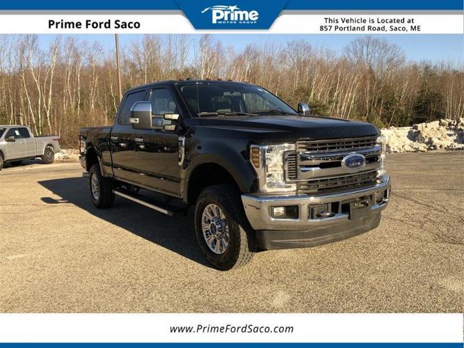 2018 ford f-350 super duty xlt 4x4 xlt 4dr crew cab 6.8 ft. sb srw pickup for sale in saco, maine