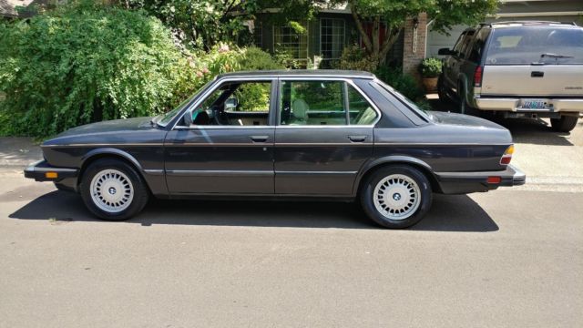 classic 1985 bmw 535i e28 - 5 sp. - 152,000 mi. - $3500
