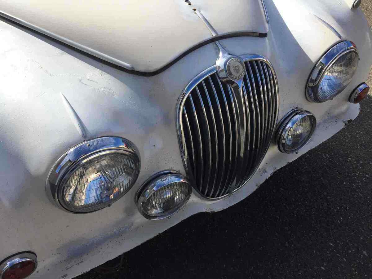 1964 jaguar mark ii white rwd manual