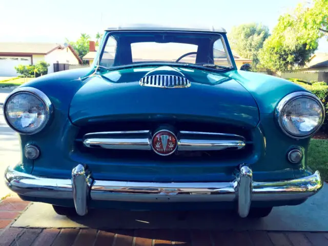 hudson, metropolitan convertible 1954