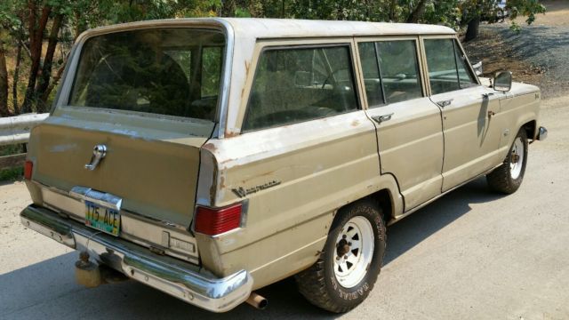 rare 1963 kaiser-jeep wagoneer j-164 4-door station wagon 4wd no reserve!