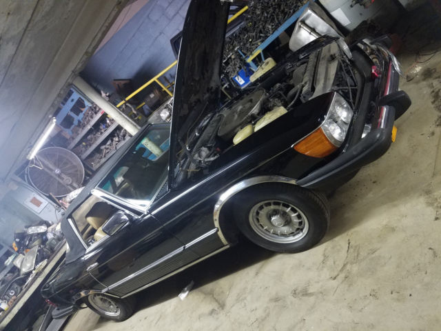 1983 mersedes benz 380sl roadster classic conv low miles mint garaged