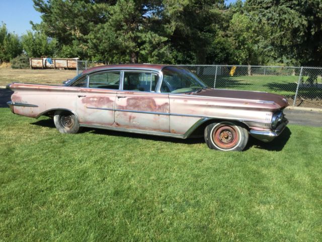 1959 oldsmobile 98 4dr - project car