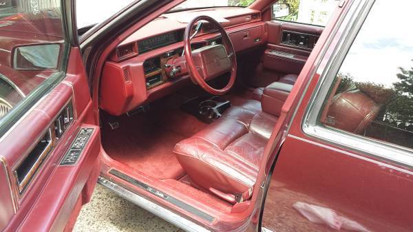 1991 cadillac sedan deville low miles no reserve!!